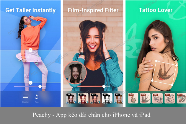 Top 5 App kéo dài chân trên điện thoại Android, iPhone