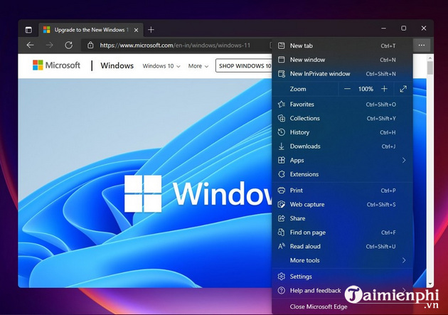 windows 11 co thiet ke moi khong anh huong den hieu suat