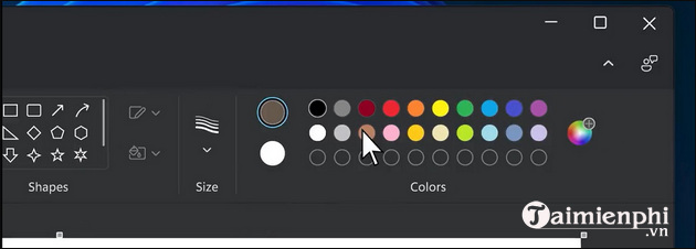 Ứng dụng MS Paint có thiết kế mới và hỗ trợ chế độ tối trên Windows 11 5 ms paint co thiet ke moi tren windows 11