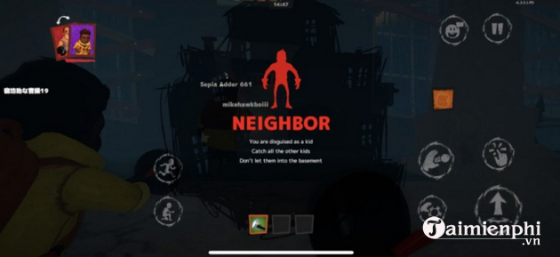 how to fight ladder in secret neighbor game