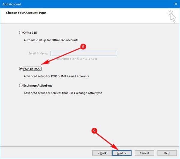 install gmail into outlook 2013 with imap 6