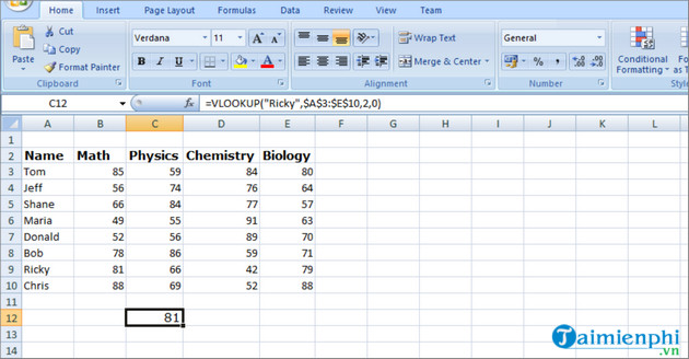 tai va cai excel 2010