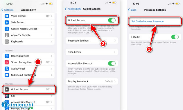 cach khoa ung dung tren iphone tang cuong bao mat
