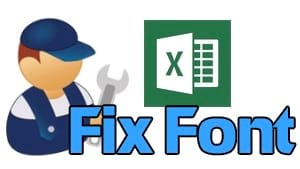 Cách sửa lỗi font chữ trong Excel, file xls bị lỗi phông 0