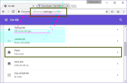 Sua loi Flash Player bi loi thoi
