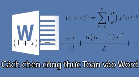 chen cong thuc toan vao word
