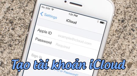 dang ky tao tai khoan icloud