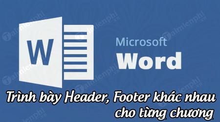 cach trinh bay header footer khac nhau cho tung chuong