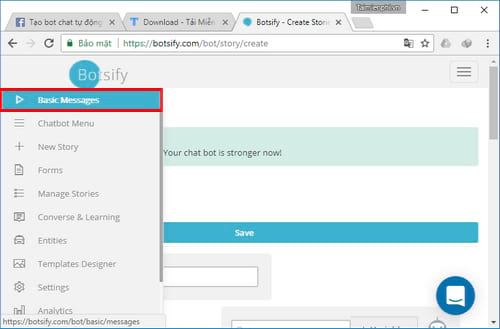 tu tao bot chat tu dong on facebook messenger 18