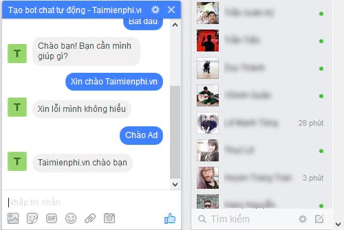 tu tao bot chat tu dong on facebook messenger 30