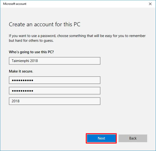 Cách tạo tài khoản máy tính Windows 10, 8, 7, XP