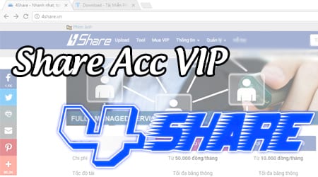Share Acc VIP 4Share, chia sẻ tài khoản 4share Vip 0