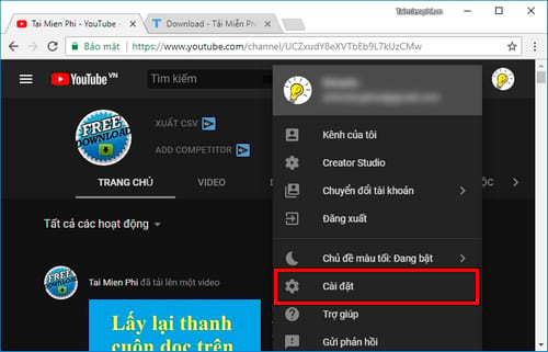 cach xem phu de tren youtube