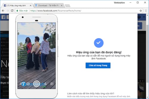 Cách tạo khung hình Avatar Facebook kèm hiệu ứng