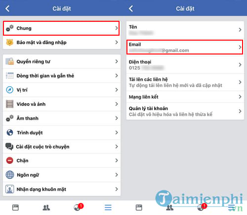 Cách đổi Email trên Facebook nhanh nhất