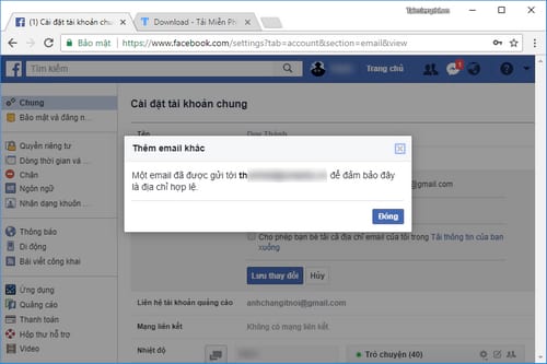 how to get facebook email 7