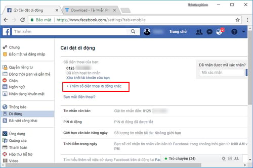 Cách Đổi Số Điện Thoại Facebook, Thay Số Đăng Ký Tài Khoản Facebook Tr