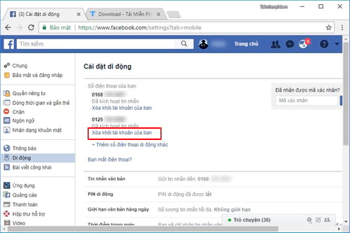 Cách Đổi Số Điện Thoại Facebook, Thay Số Đăng Ký Tài Khoản Facebook Tr