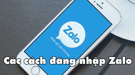tong hop cac cach dang nhap zalo