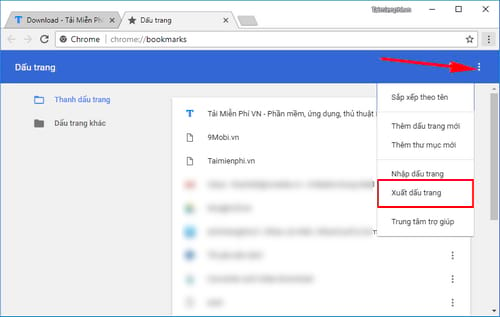 how to backup bookmarks on chrome 3