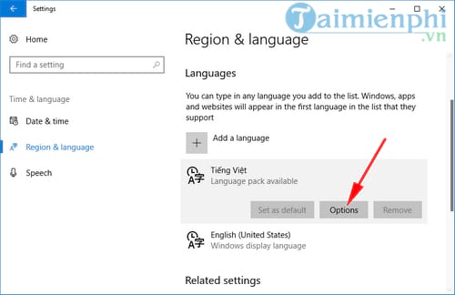 huong dan cai tieng viet cho win 10