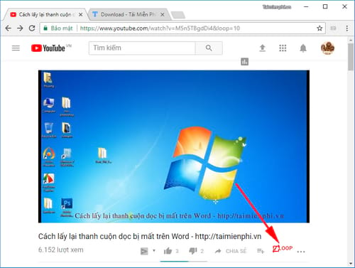 how to replay youtube videos tu dong 7
