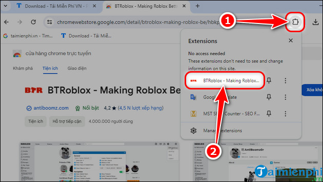 cach cai va su dung btroblox tren google chrome 3