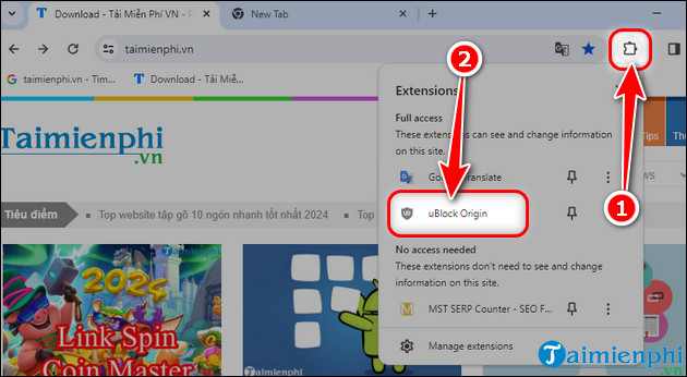 cach su dung ublock origin chrome chan quang cao 4