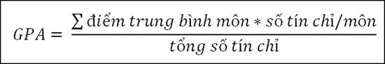 Điểm GPA là gì? Cách tính điểm GPA đại học chuẩn nhất 6 diem gpa la gi cach tinh diem gpa dai hoc chuan nhat 3
