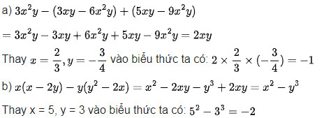 giai toan lop 8 trang 13 14 15 16 17 sach ctst tap 1 cac phep toan voi da thuc nhieu bien 32