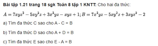 giai toan lop 8 trang 17 18 sach kntt tap 1 luyen tap chung 7