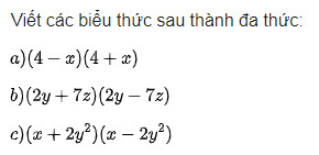 giai toan lop 8 trang 19 20 21 22 sach ctst tap 1 hang dang thuc dang nho 9