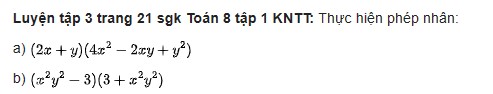 giai toan lop 8 trang 19 20 21 sach kntt tap 1 phep nhan da thuc 15