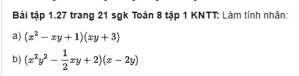 giai toan lop 8 trang 19 20 21 sach kntt tap 1 phep nhan da thuc 23