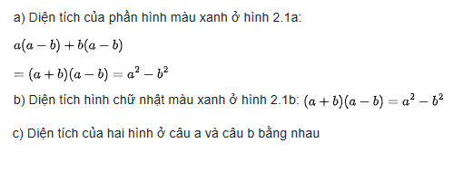 giai toan lop 8 trang 30 31 32 33 sach kntt tap 1 hieu hai binh phuong binh phuong cua mot tong hay mot hieu 4