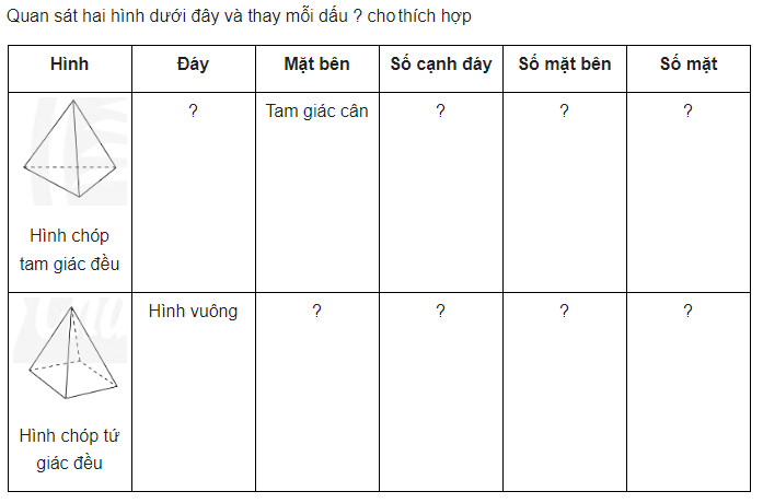 giai toan lop 8 trang 43 44 45 46 47 sach ctst tap 1 hinh chop tam giac deu hinh chop tu giac deu 15