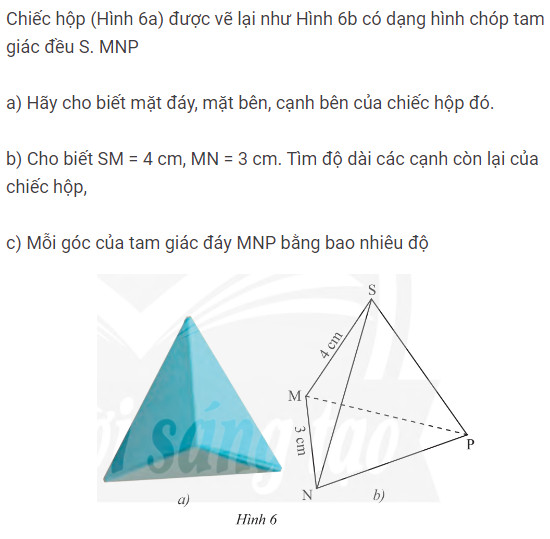 giai toan lop 8 trang 43 44 45 46 47 sach ctst tap 1 hinh chop tam giac deu hinh chop tu giac deu 5