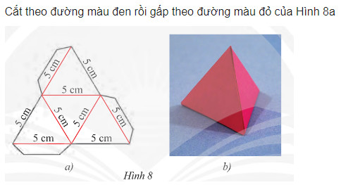 giai toan lop 8 trang 43 44 45 46 47 sach ctst tap 1 hinh chop tam giac deu hinh chop tu giac deu 10
