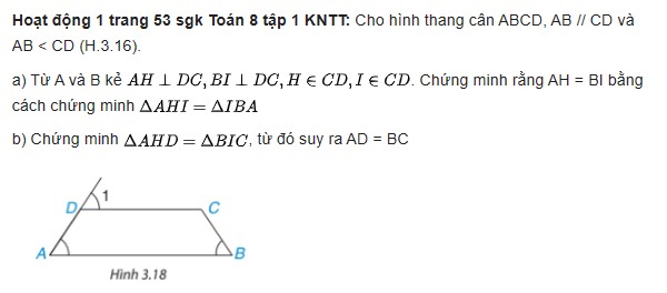 giai toan lop 8 trang 53 54 55 sach kntt tap 1 hinh thang can 3