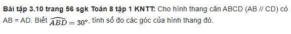 giai toan lop 8 trang 56 sach kntt tap 1 luyen tap chung 3