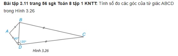giai toan lop 8 trang 56 sach kntt tap 1 luyen tap chung 5