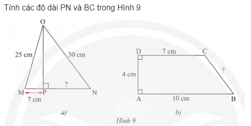 giai toan lop 8 trang 59 60 61 62 sach ctst tap 1 dinh li pythagore 9