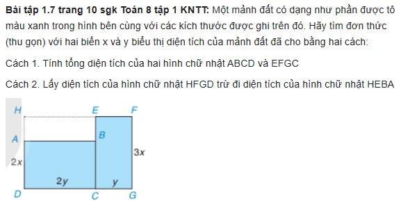 giai toan lop 8 trang 6 7 8 9 10 sach kntt tap 1 don thuc 33