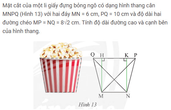 giai toan lop 8 trang 69 70 71 72 sach ctst tap 1 hinh thang hinh thang can 14