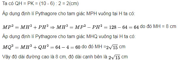 giai toan lop 8 trang 69 70 71 72 sach ctst tap 1 hinh thang hinh thang can 15