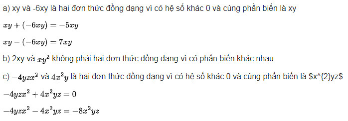 giai toan lop 8 trang 7 8 9 10 11 sach ctst tap 1 don thuc va da thuc nhieu bien 8