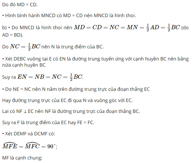 Giải toán lớp 8 trang 88, 89 sách CTST tập 1, Bài tập cuối chương 3 57 giai toan lop 8 trang 88 89 sach ctst tap 1 bai tap cuoi chuong 3 29