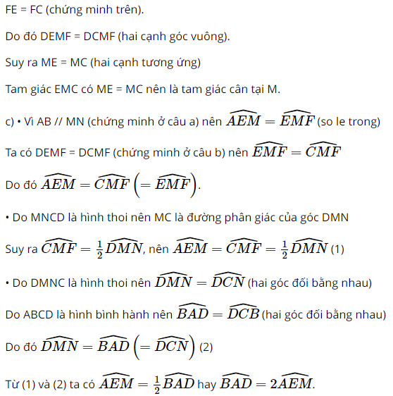 Giải toán lớp 8 trang 88, 89 sách CTST tập 1, Bài tập cuối chương 3 58 giai toan lop 8 trang 88 89 sach ctst tap 1 bai tap cuoi chuong 3 30
