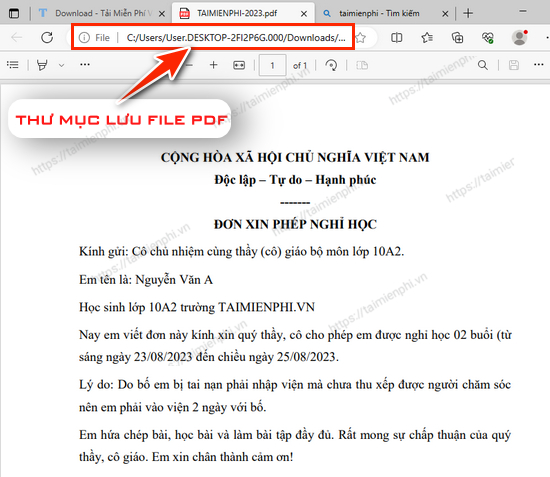 chuyen word sang pdf online tren may tinh 11