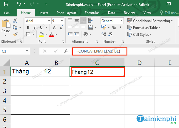 cac ham co ban trong Excel